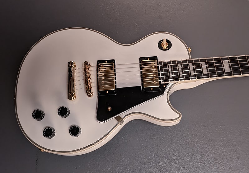 Epiphone Les Paul Custom - Alpine White image 1