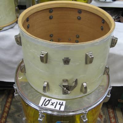 WFL (Aluminum Badge) 10X14" Marching snare drum (lotCB7182) 50's WMP image 7