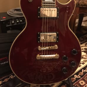 Epiphone Les Paul Custom Pro (zZounds Special Edition 2013 Wine Red image 1