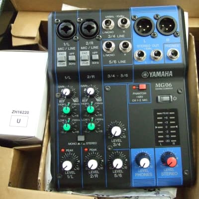 Yamaha  MG06 Mixer 2022 image 2