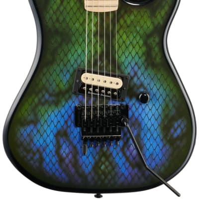 Kramer Baretta Graphics Electric Guitar (with EVH D-Tuna and Gig Bag), Viper image 3