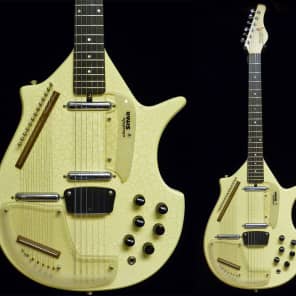 Jerry Jones Master Sitar Guitar White image 1