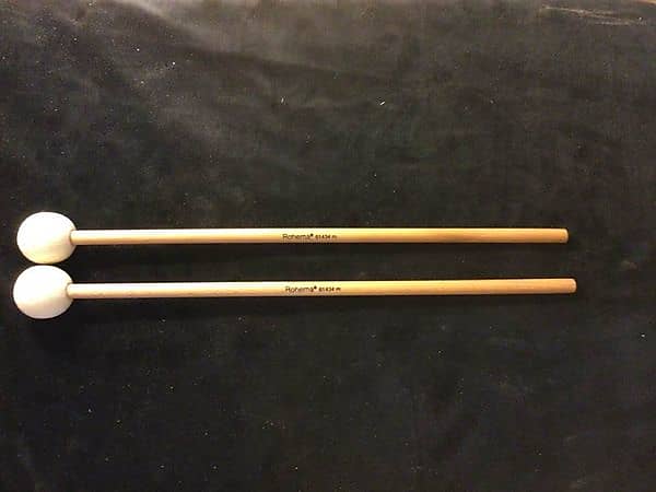 Rohema Percussion - Eco Series Hard Felt Ball (Made In Germany) Pair image 1