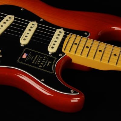 Fender American Ultra Luxe Stratocaster - MN PRB (#132) image 5