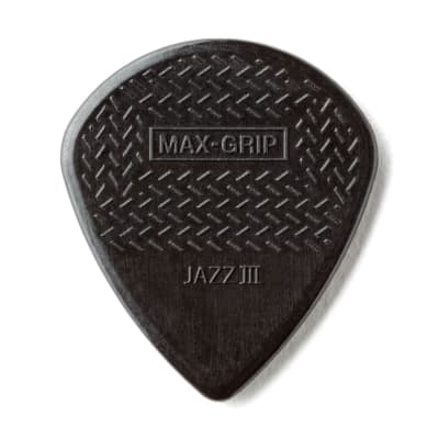 Dunlop Nylon Max-Grip Jazz III Black 