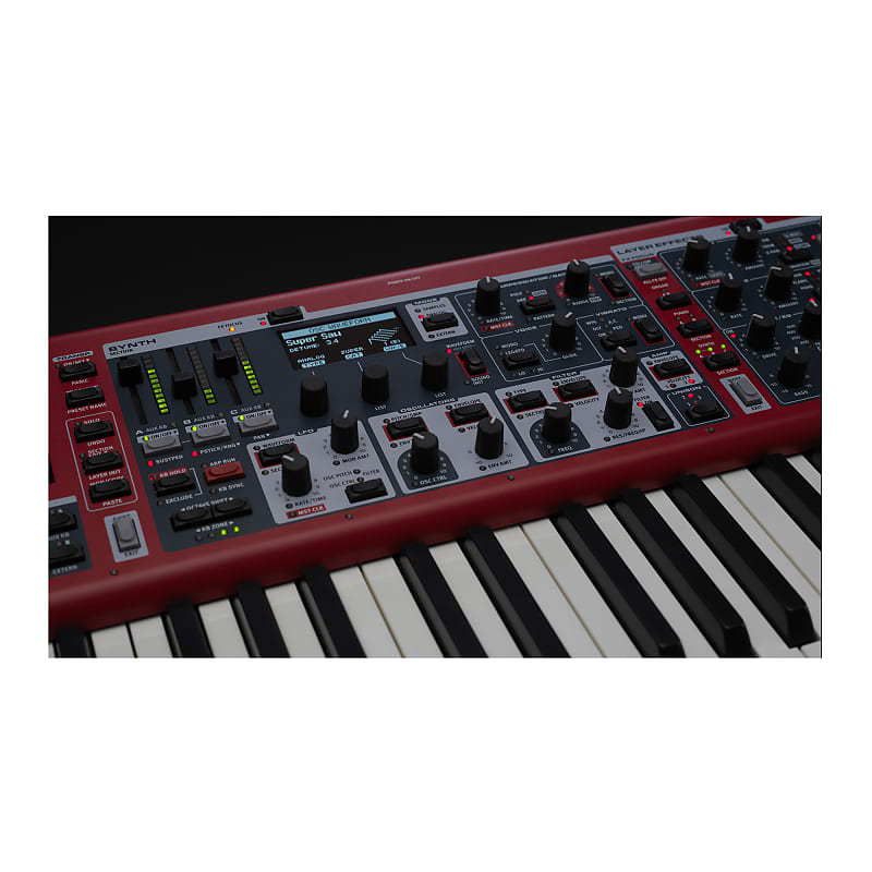 Nord Stage 4-88 88- Key Full-Weighted Keyboard with Wheeled