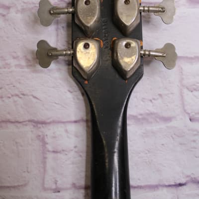 Vintage 1968 Egmond 104B - RARE Violin Bass w/ Upright Endpin image 7