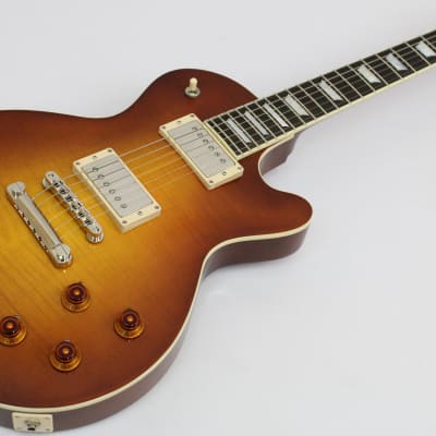 Eastman SB59-GB Solidbody Electric Guitar, Goldburst image 2