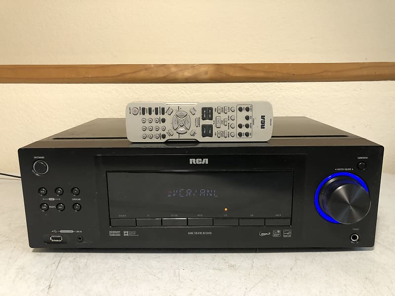 RCA RT2770 Receiver HiFi Stereo 5.1 Channel Home Audio USB Reverb