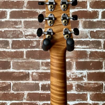 Uma Guitars Jetson 2, 2020 Bronze w/ Roasted Flame Maple