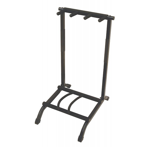 On-Stage GS7361 3-Space Foldable Multi-Guitar Rack Stand image 1