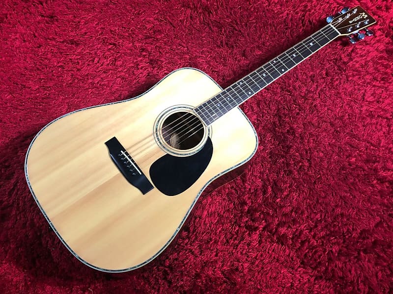 Morris W-35 Acoustic Guitar Japan Vintage Natural | Reverb