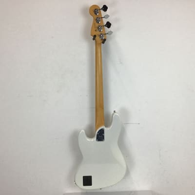 Used Fender AMERICAN ULTRA JAZZ BASS Bass Guitars White image 5