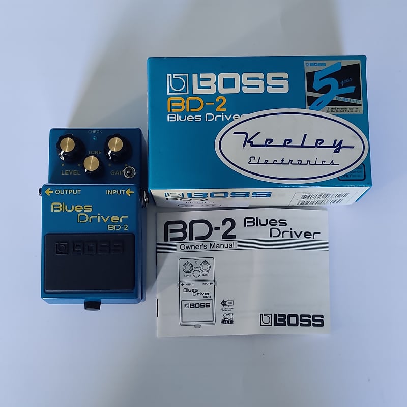 Boss BD-2 Blues Driver Overdrive w/ Keeley Mod | Reverb