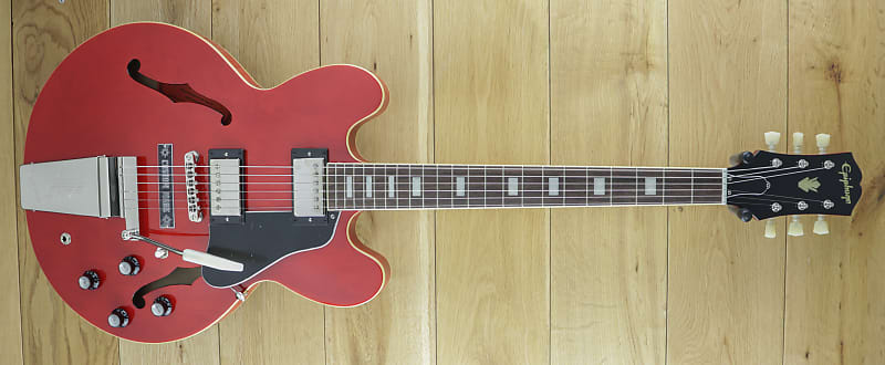 J PITTIS ONLY Epiphone Joe Bonamassa 1962 ES335 60s Cherry J PITTIS ONLY Epiphone Joe Bonamassa 1962 ES335 60s Cherry