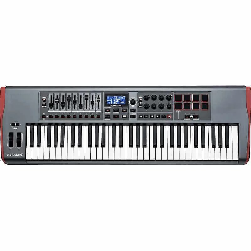 Novation Impulse 61 MIDI Keyboard Controller Reverb