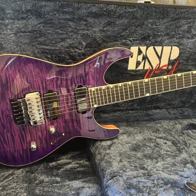 ESP USA M-II NTB FR - Purple Sunburst (2021) image 3