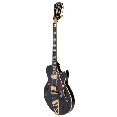 D'Angelico Excel SS Electric Guitar (Semi-Hollowbody - Black) image 5