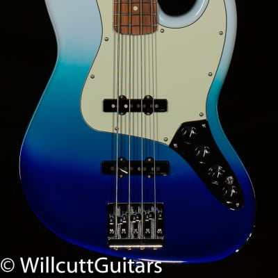 Fender Player Plus Jazz Bass Pau Ferro Fingerboard Belair Blue Bass Guitar - MX21158056-9.79 lbs image 3