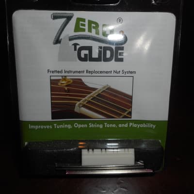 Zero Glide ZS-10 Slotted Mandolin Replacement Nut | Reverb