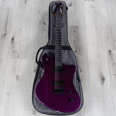 Balaguer The Espada Exclusive Guitar, Ebony Fretboard, Blackberry Sparkle image 10