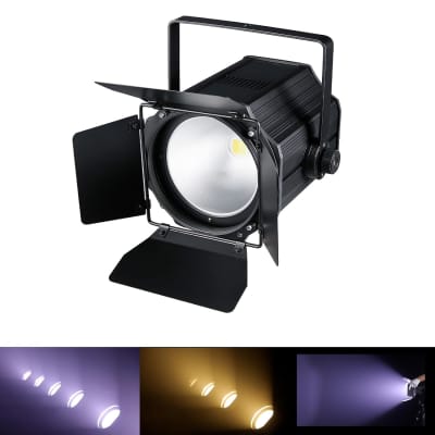 Adjustable Barn Doors 100W COB LED Stage Spotlights Par Lights for  Concerts, Theaters, and Photo Studios - Set of 4