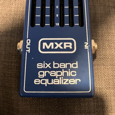 MXR MX-109 Six Band Graphic Equalizer