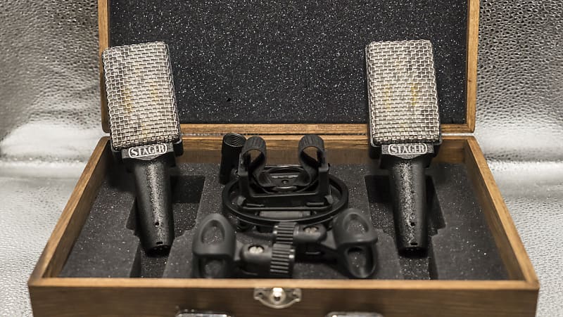 超安い Stager Shock Stereo with Pair Matched SR-2N Microphones 配信機器・PA機器・レコーディング機器