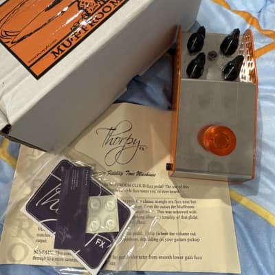 Reverb.com listing, price, conditions, and images for thorpyfx-muffroom-cloud-fuzz-pedal