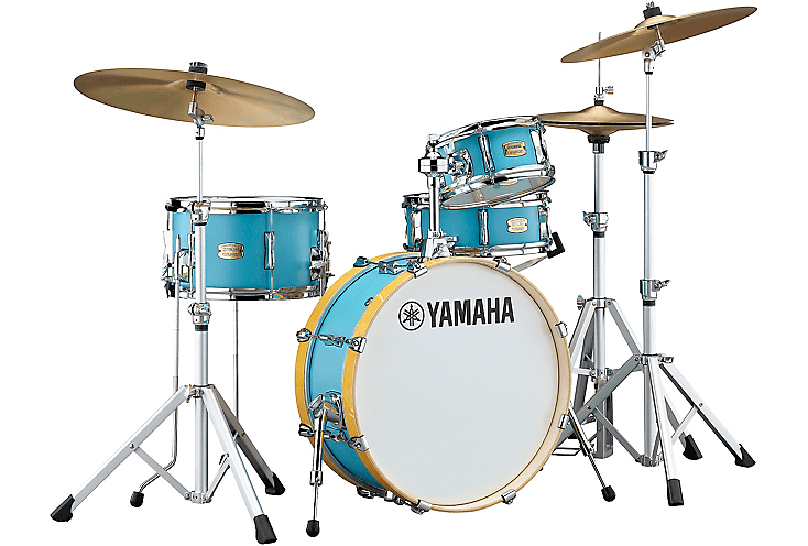 Yamaha Stage Custom Birch Hip Kit Surf Green Drum Set - 20x8,10x5,13x8,13x5 image 1