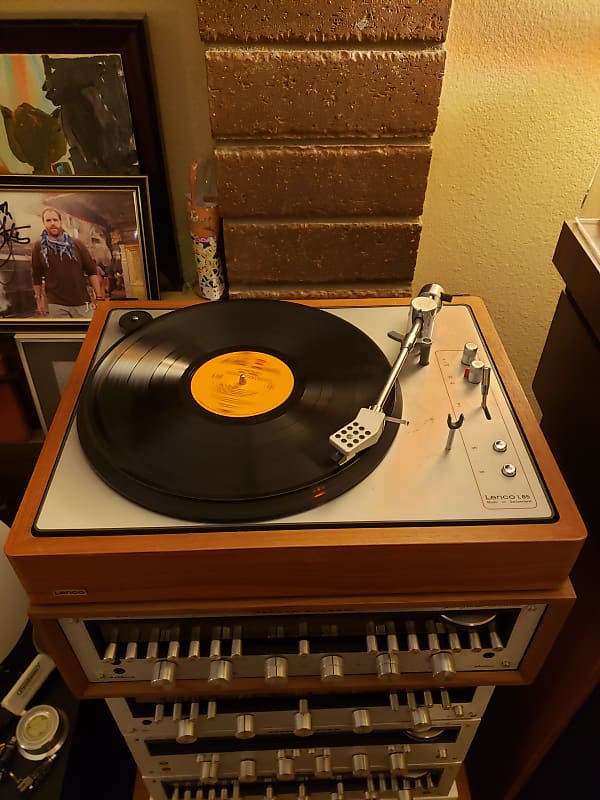 Rare Lenco L85 Teak Wood Base, Fully Serviced, AT Cartridge, Superb, $799 Shipped!