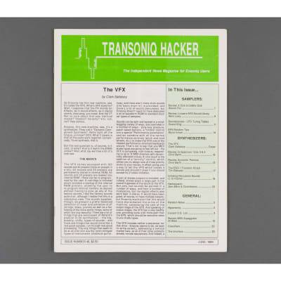 Transoniq Hacker Ensoniq User's Newsletter Issue #48