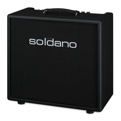 Soldano SLO-30 112 30 Watt 1 x 12" 2-Channel Tube Guitar Combo Amplifier – Black image 5