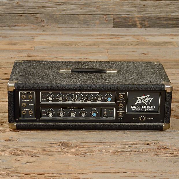 Peavey Centurion Mark III Bass Amp Head 1978 Reverb Australia
