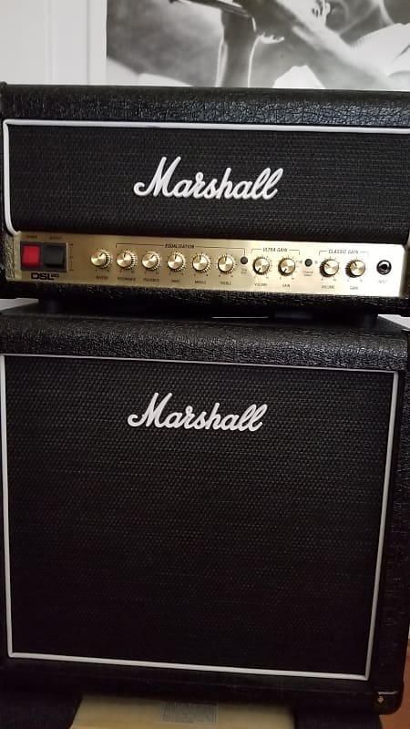 Marshall DSL20HR 20-watt Tube Head AND MX112R 80-watt 1x12