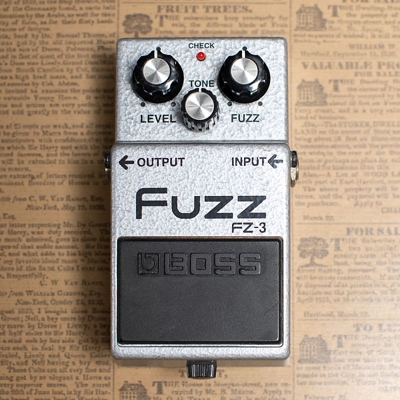 Boss FZ-3 Fuzz, MIT Silver Label | Reverb