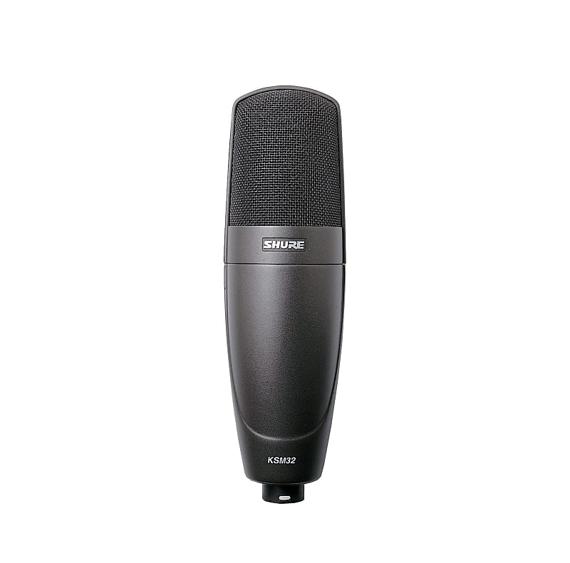 Shure KSM32SL Studio Condenser Microphone (Silver)