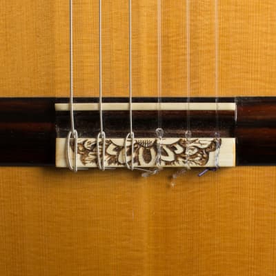 Nicholas P. Ioannou  Classical Guitar (1992), black hard shell case. image 10