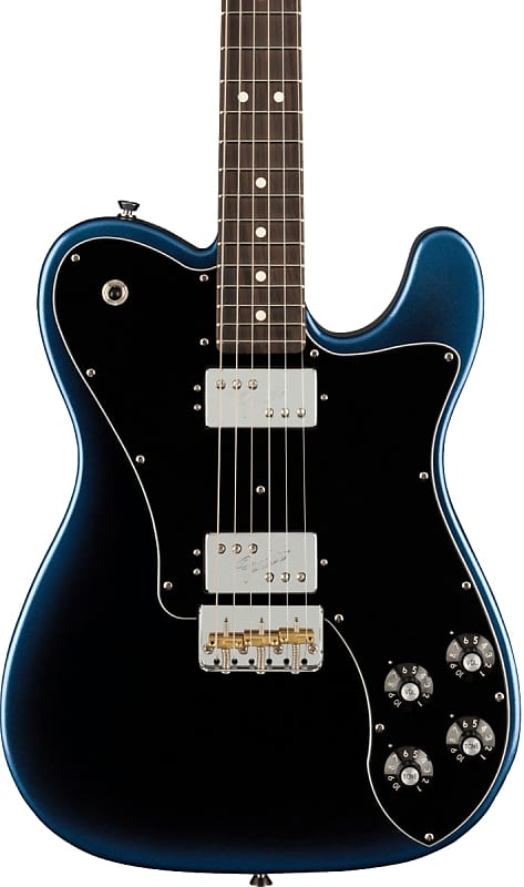 Fender American Professional II Telecaster Deluxe RW Dark Night w/case image 1