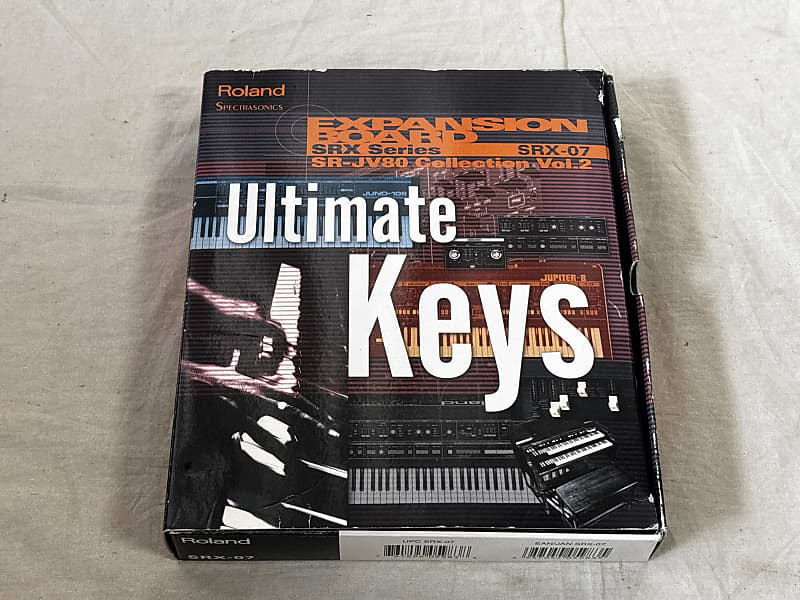 Roland SRX-07 エキスパンションボード Ultimate Keys Roland SRX-07 Ultimate Keys Expansion Board | Reverb UK