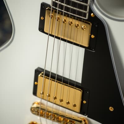Gibson Les Paul Custom - Alpine White image 9
