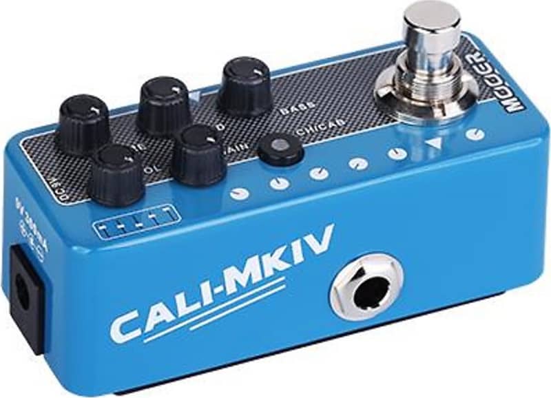 Mooer Micro Preamp 017 Cali MKIV Pedal w/ Cloth and 2 Cables | Reverb