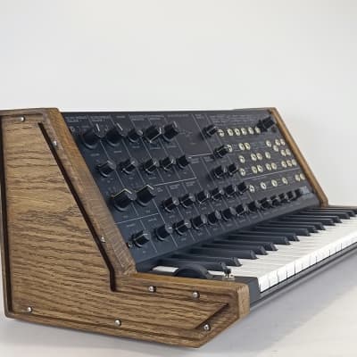 Korg MS-20 Mini Real  Rack Wood Stand Side Panel Wooden Oak