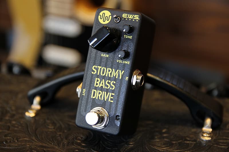 E.W.S. STORMY BASS DRIVE Black | Reverb Canada