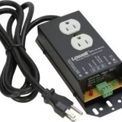 Lowell RPC-20-CD Remote Power Control, 20A, 1 Duplex Outlet, 6