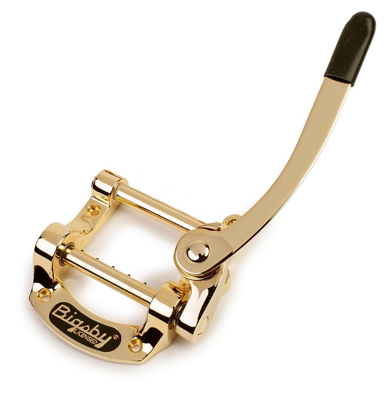 Bigsby B5 Gold Vibrato Tailpiece to fit Telecaster/Flat-Top Solid