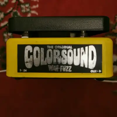 Reverb.com listing, price, conditions, and images for colorsound-fuzz-wah