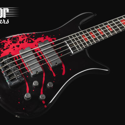 Spector Euro 5 LX Alex Webster Blood Red Drip Cannibal Corpse 