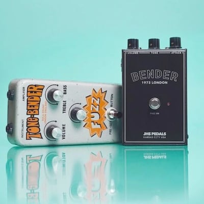 ギター JHS PEDALS BENDER 1973 LONDON JHS Pedals - BENDER 1973 London Legend of Fuzz - Nantel Musique