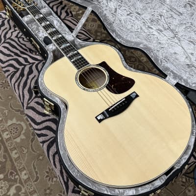 Eastman AC630-BD Jumbo Acoustic Guitar in Blonde w/ Case, Setup #3123 image 7